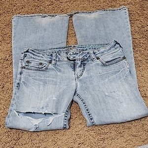 Silver Jeans Light Blue Straight Leg Women Jeans